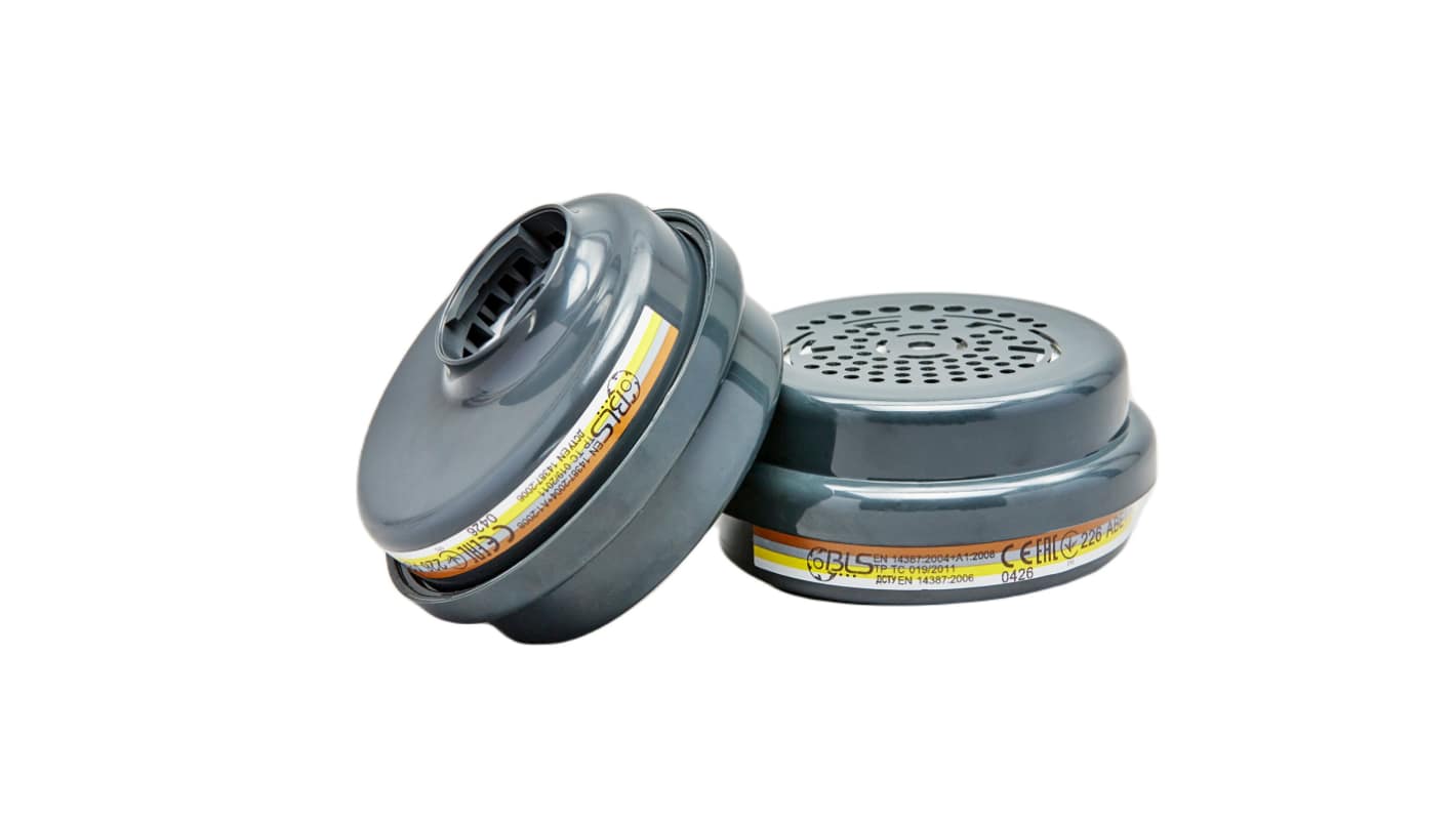 Filter BLS BLS 200 Dust, Gas, Vapour for use with Full face masks, Half masks 8011145