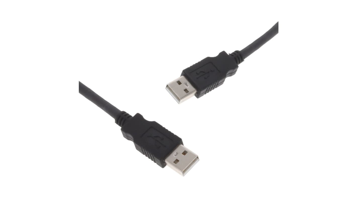 Amphenol Socapex USB线, USB A公插转USB A公插, 16.4ft长, USB 2.0