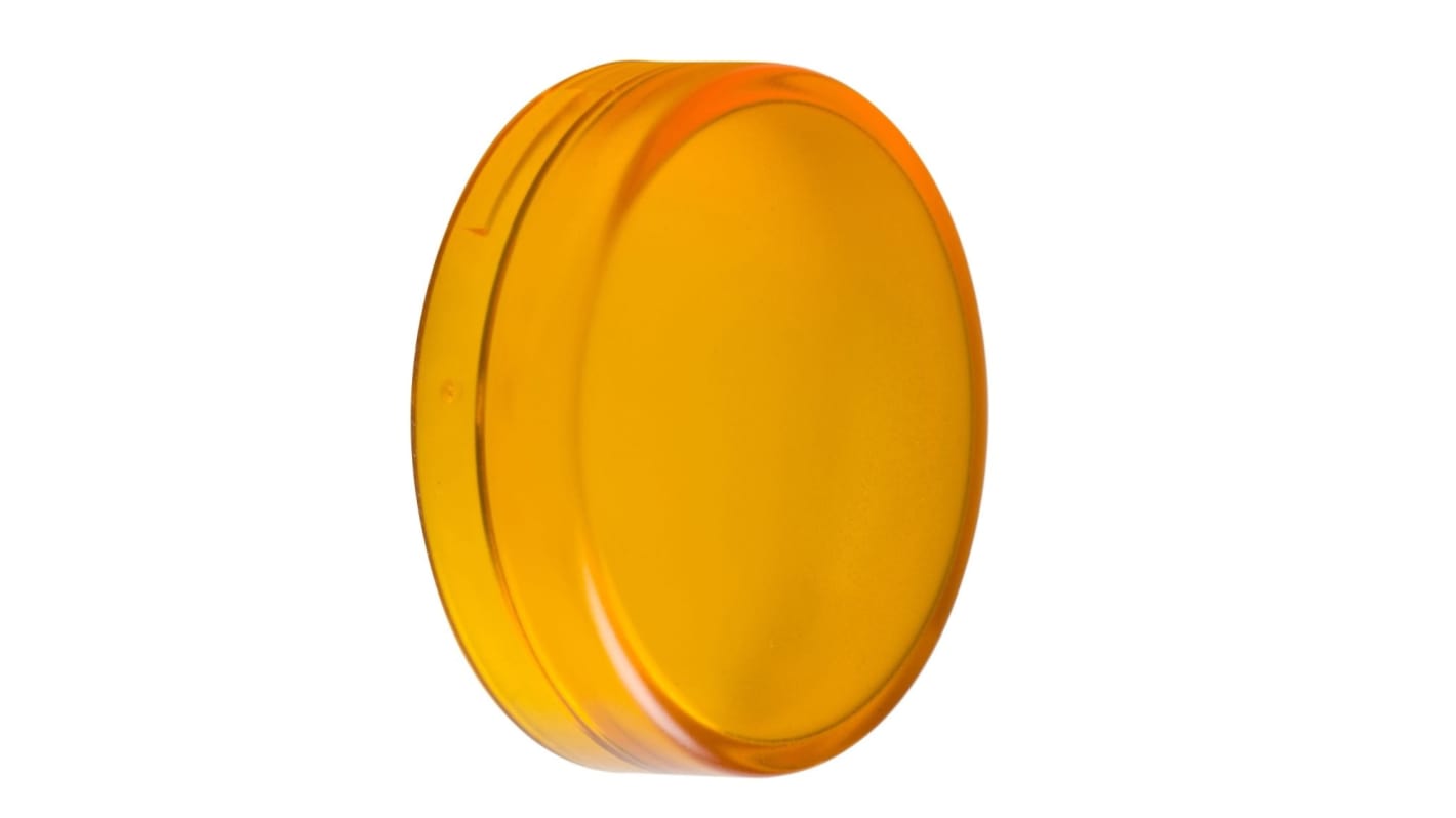 Tapa de botón pulsador, Color Naranja, para uso con Serie XB4, serie XB5