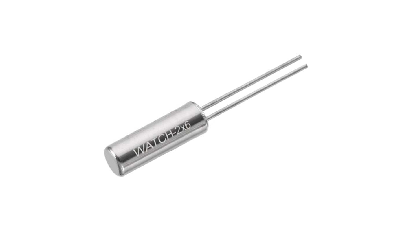 Wurth Elektronik 32.768kHz Crystal Cylinder 2-Pin 3 x 8mm