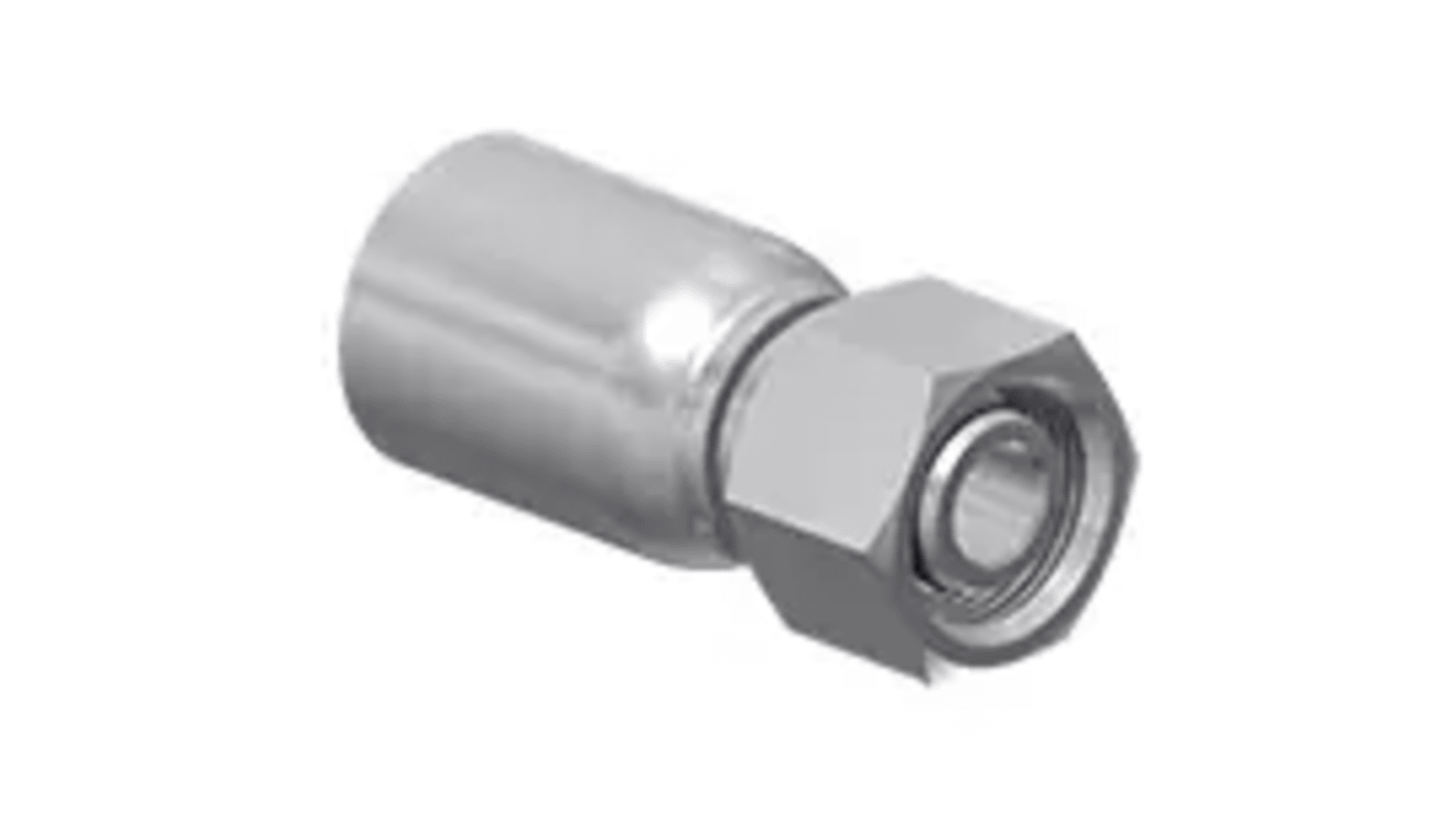 Parker Straight Hose to Port Hose to 7/8-14 in Female, 13977-10-12