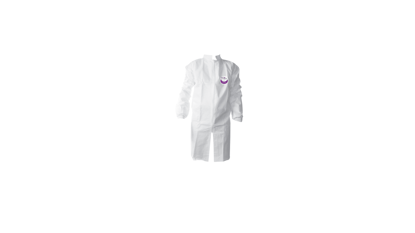 Medicom White Unisex Lab Coat, L