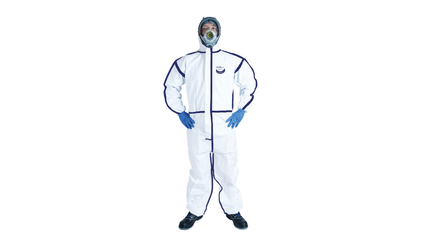 Medicom 多重防护服, 白色, M码