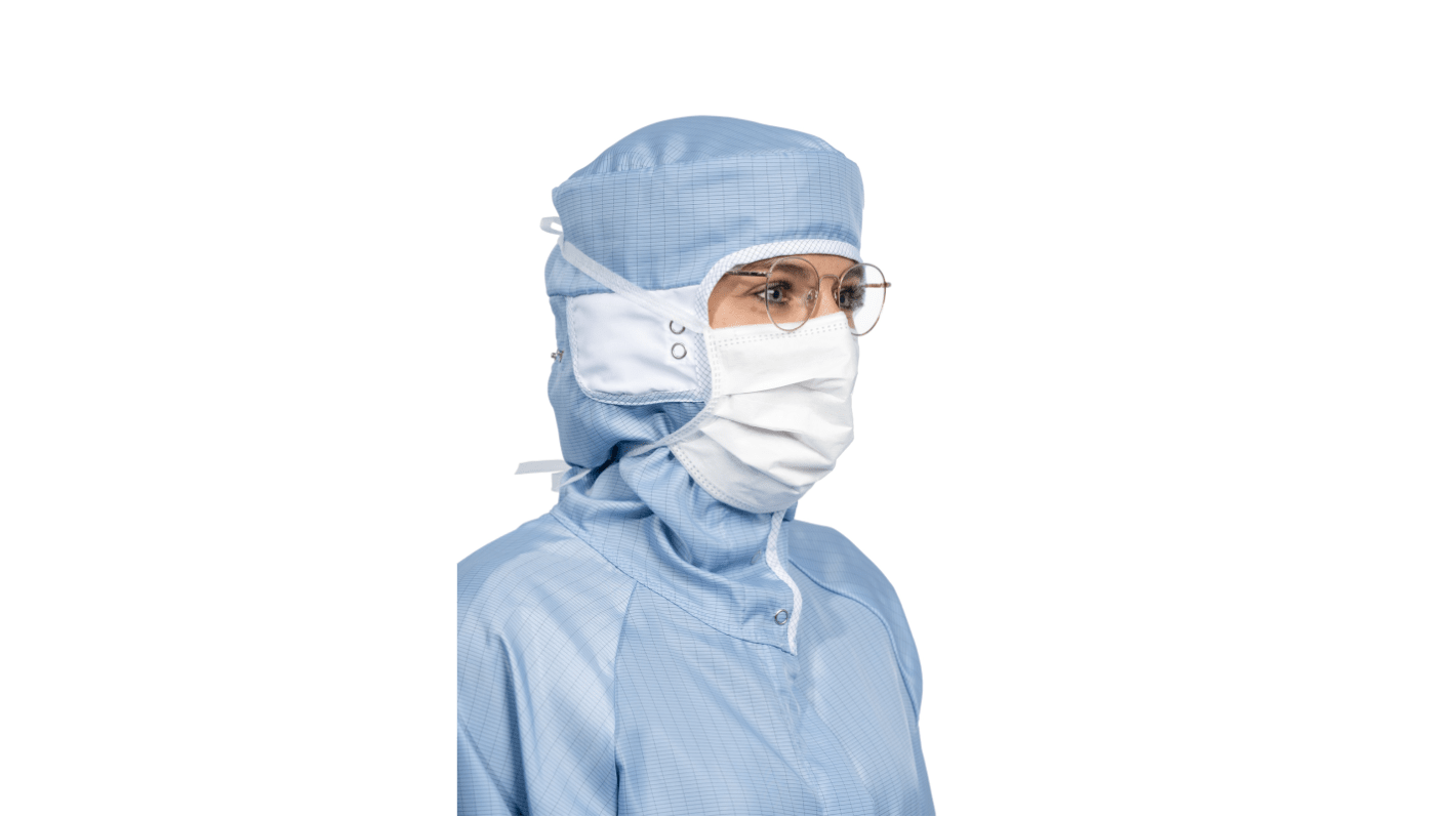 60.720M Kolmi Hopen White Polypropylene Face Mask for Medical, 210 x 90 mm