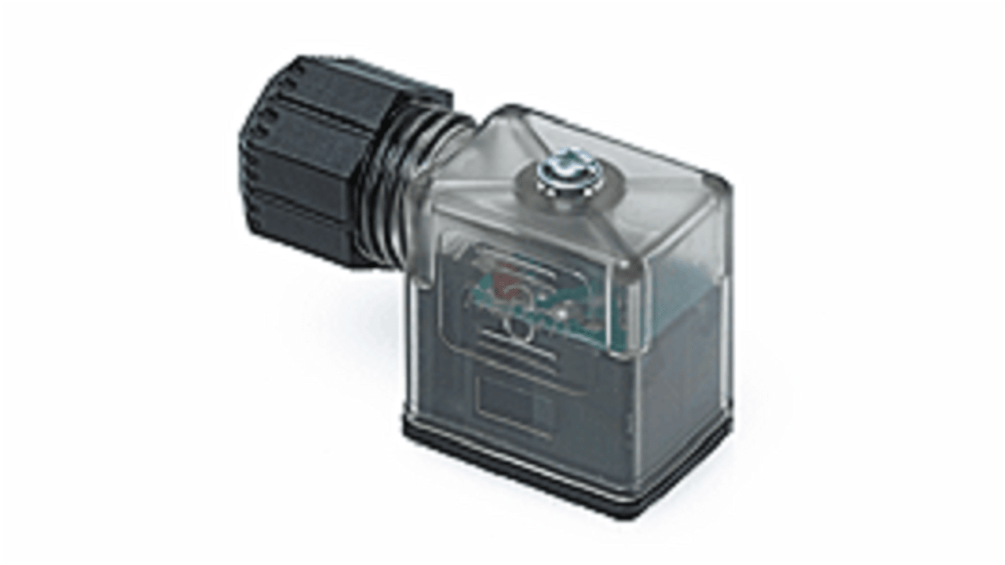 Connettore solenoide Molex DIN 43650, 2P, 24 V
