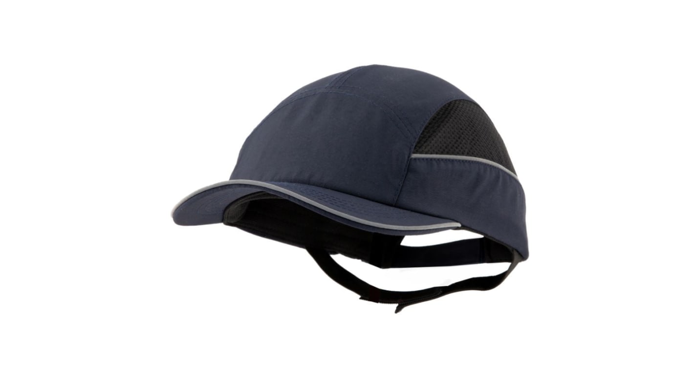 SURFLEX Navy Standard Peak Bump Cap, ABS Protective Material