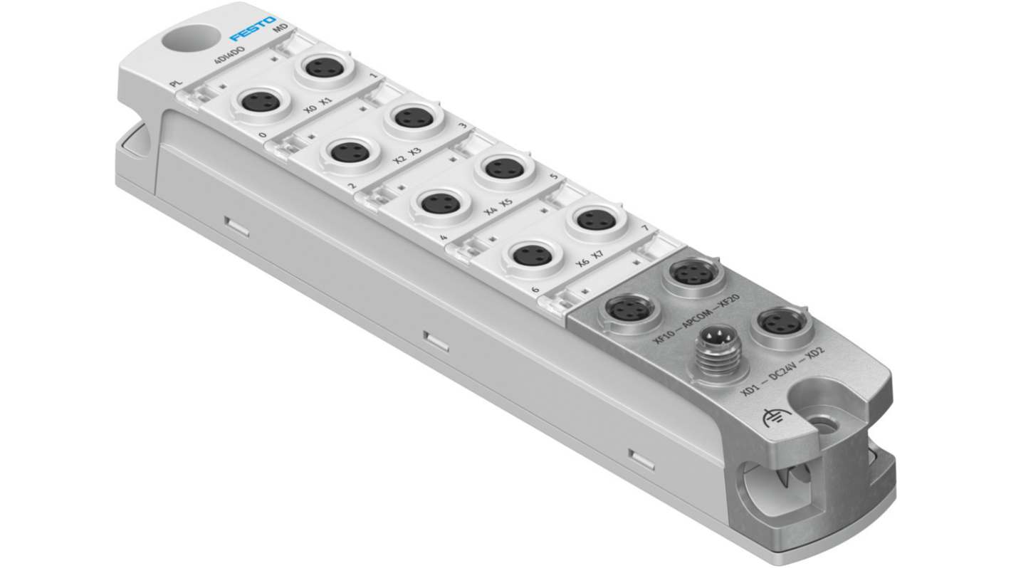 Festo CPX-AP-I Series Digital I/O Module for Use with Valve Terminals, Digital, Digital, 24 V dc