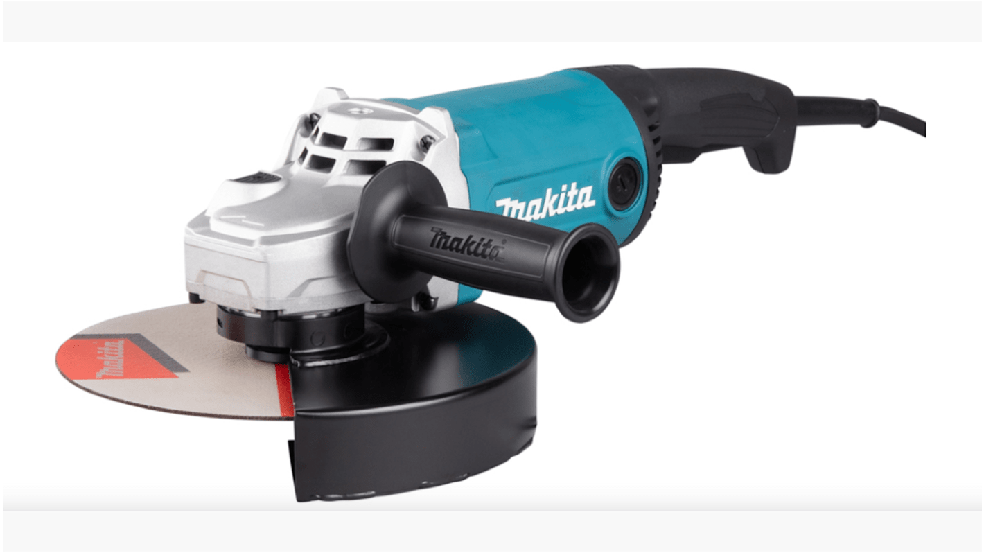 Makita GA9090N/1, 110V Netz Winkelschleifer / 2200W, Scheiben-Ø 230mm 6600U/min