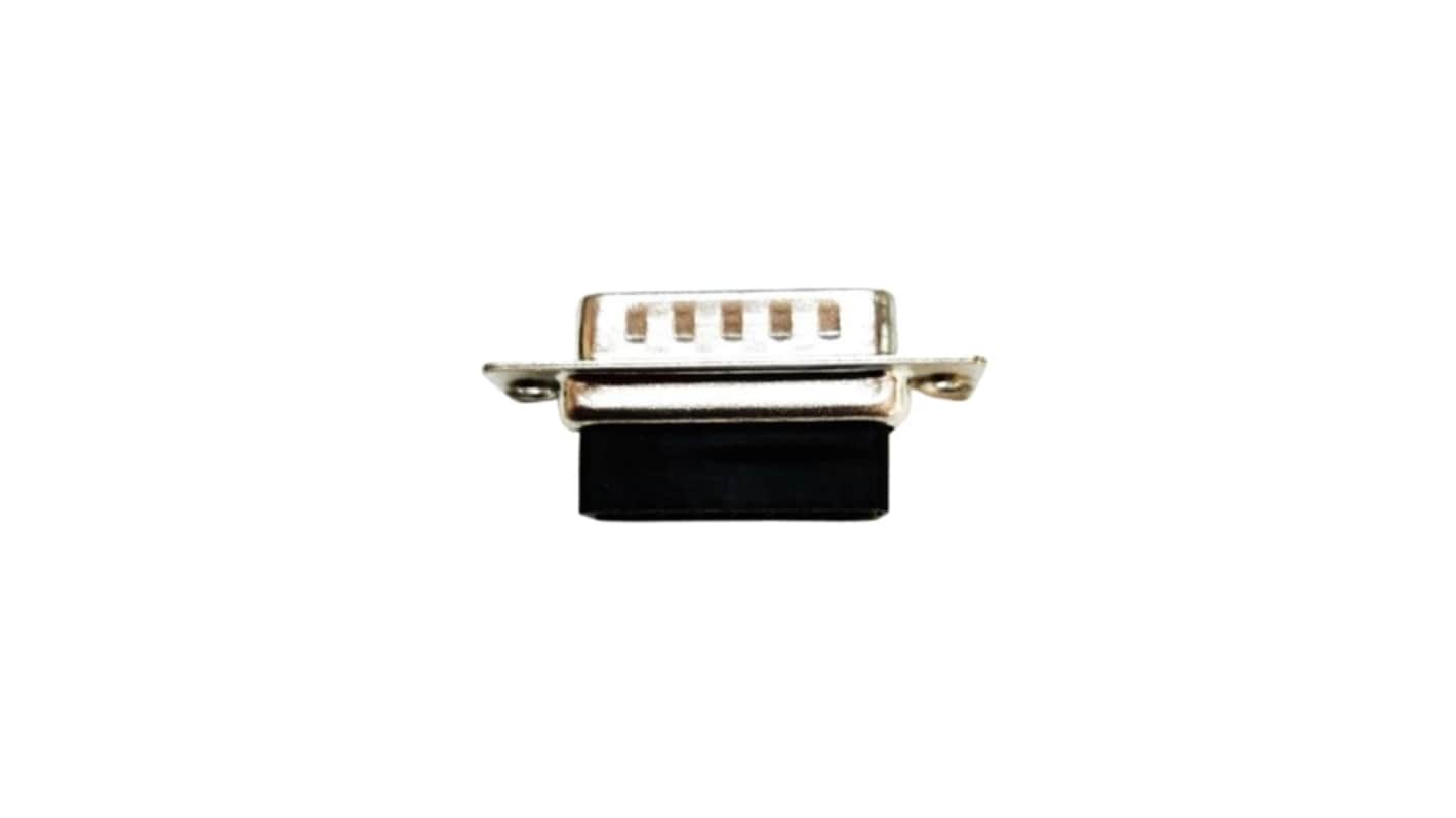 RS PRO 15 Way Panel Mount D-sub Connector Plug, with Panel