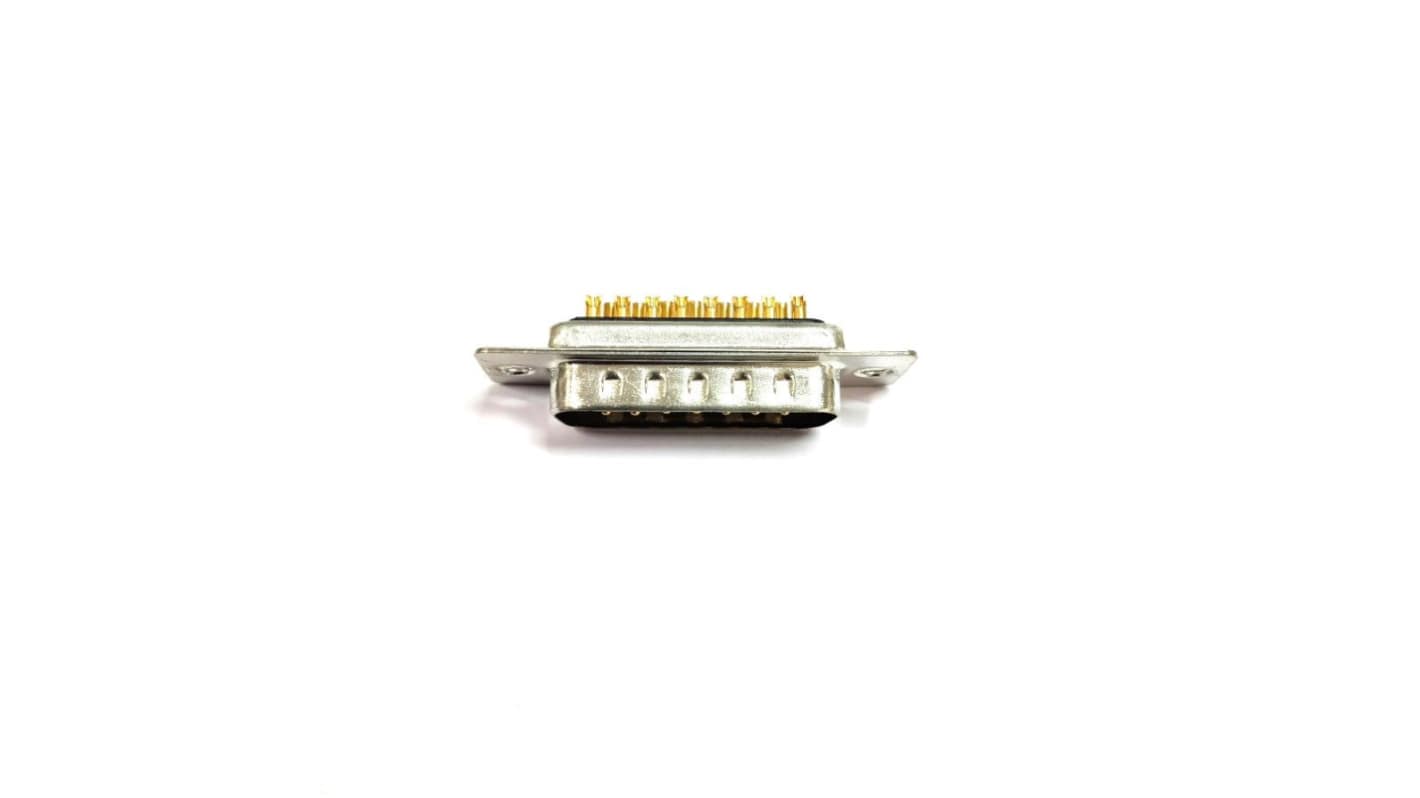 RS PRO 15 Way Panel Mount D-sub Connector Plug, with Panel