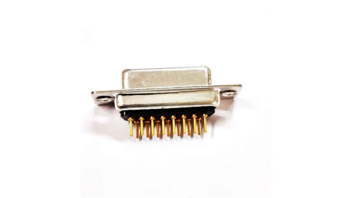 RS PRO 15 Way Panel Mount D-sub Connector Socket, with Panel