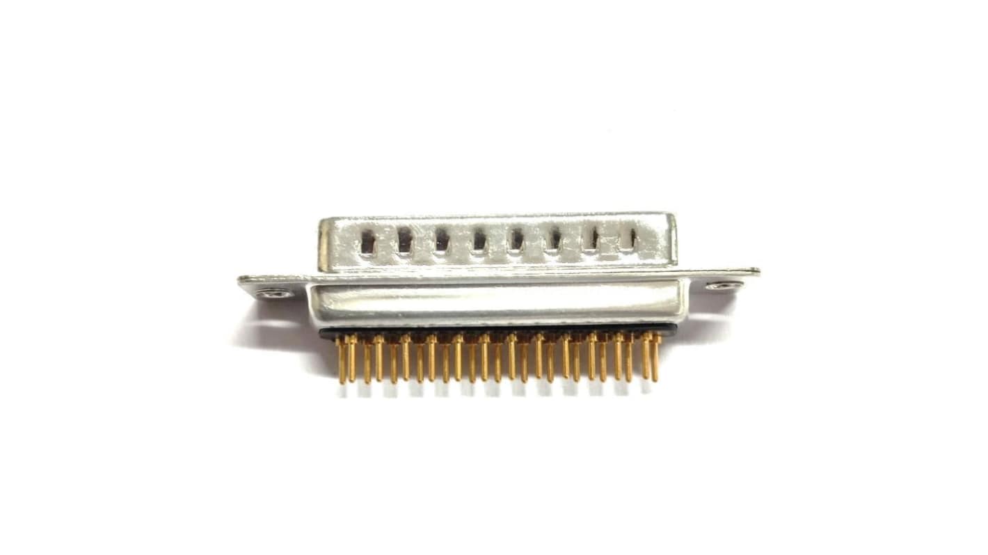 RS PRO 25 Way Panel Mount D-sub Connector Plug, with Panel
