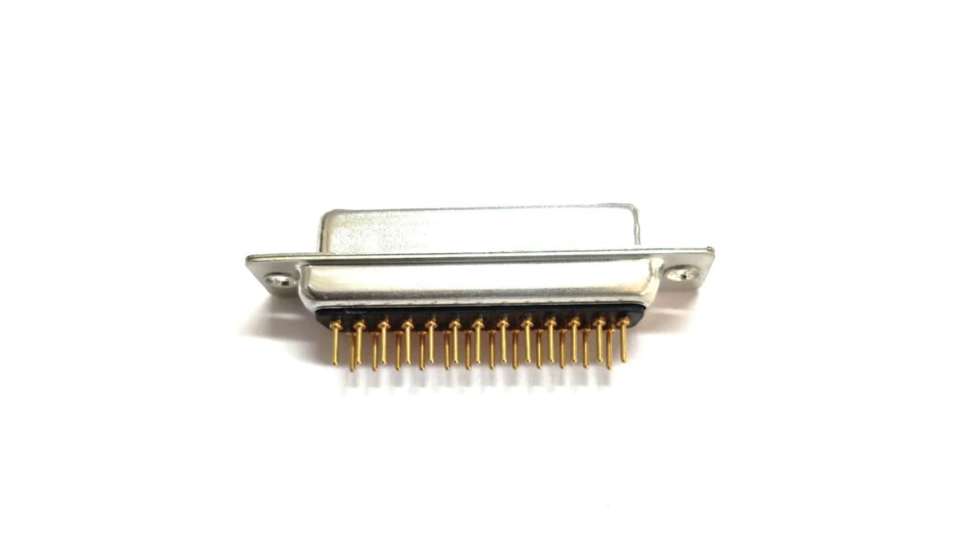 RS PRO 25 Way Panel Mount D-sub Connector Socket, with Panel