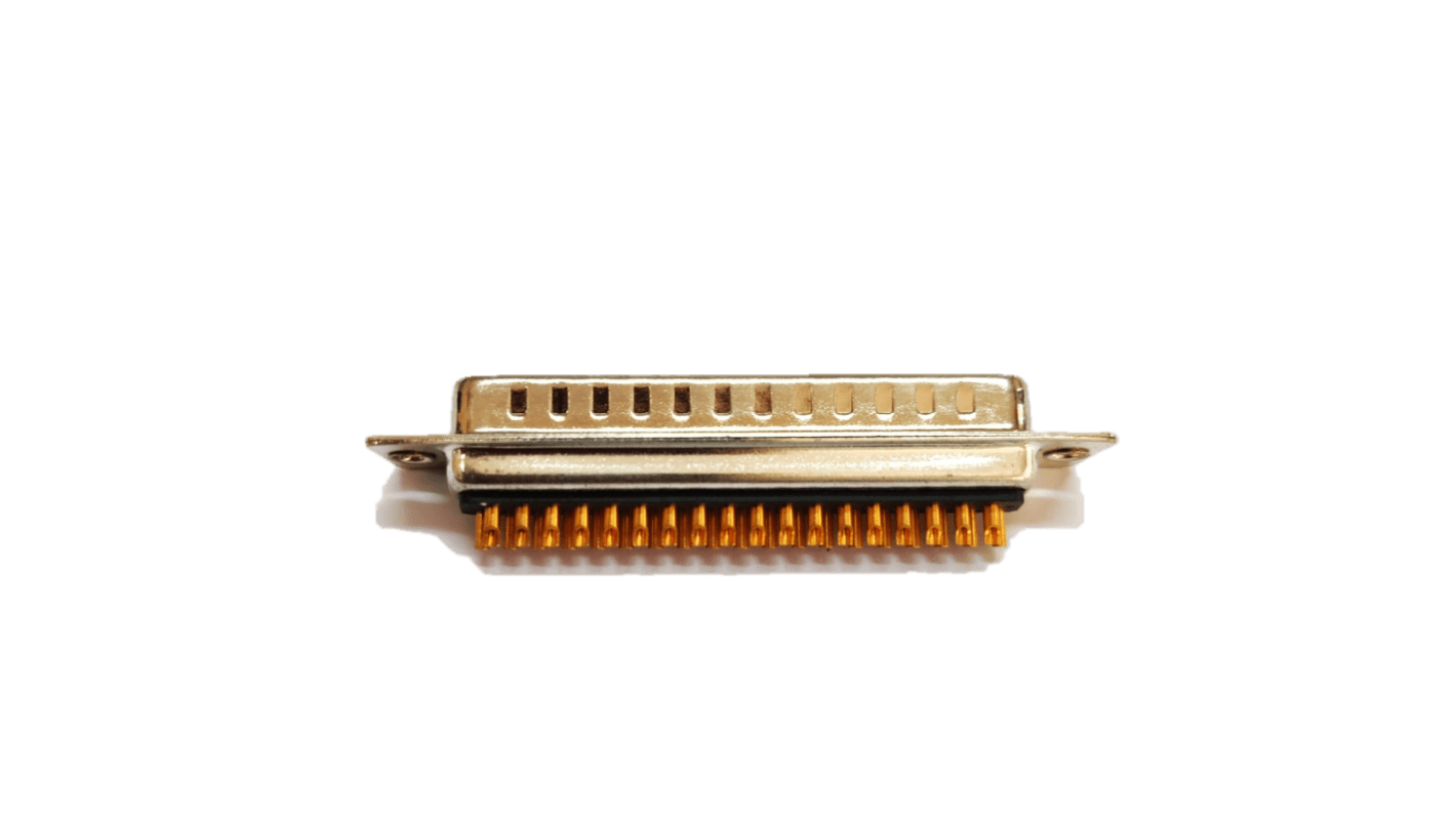RS PRO 37 Way Panel Mount D-sub Connector Plug, with Panel
