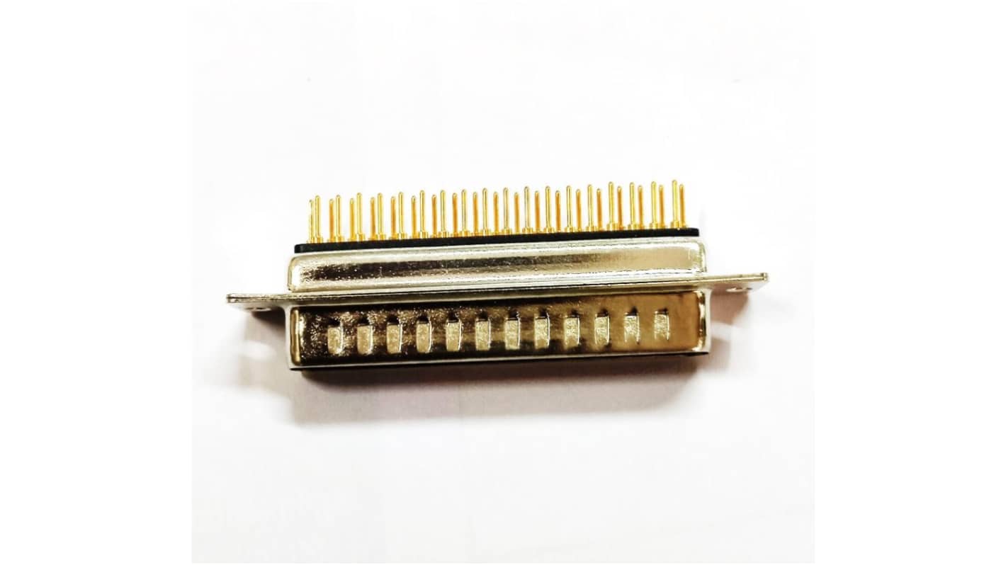 RS PRO 37 Way Panel Mount D-sub Connector Plug, with Panel