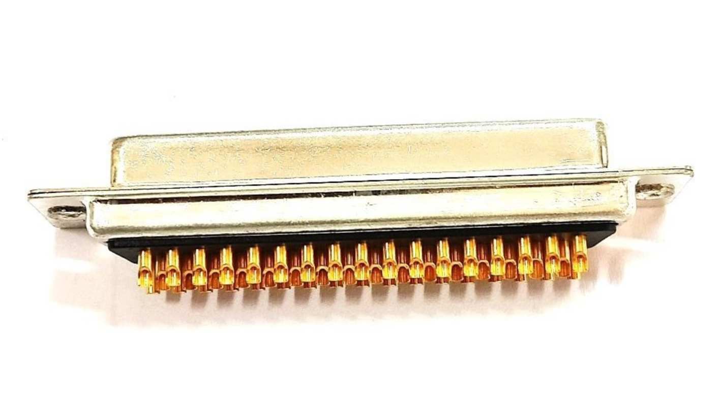 RS PRO 37 Way Panel Mount D-sub Connector Socket, with Panel