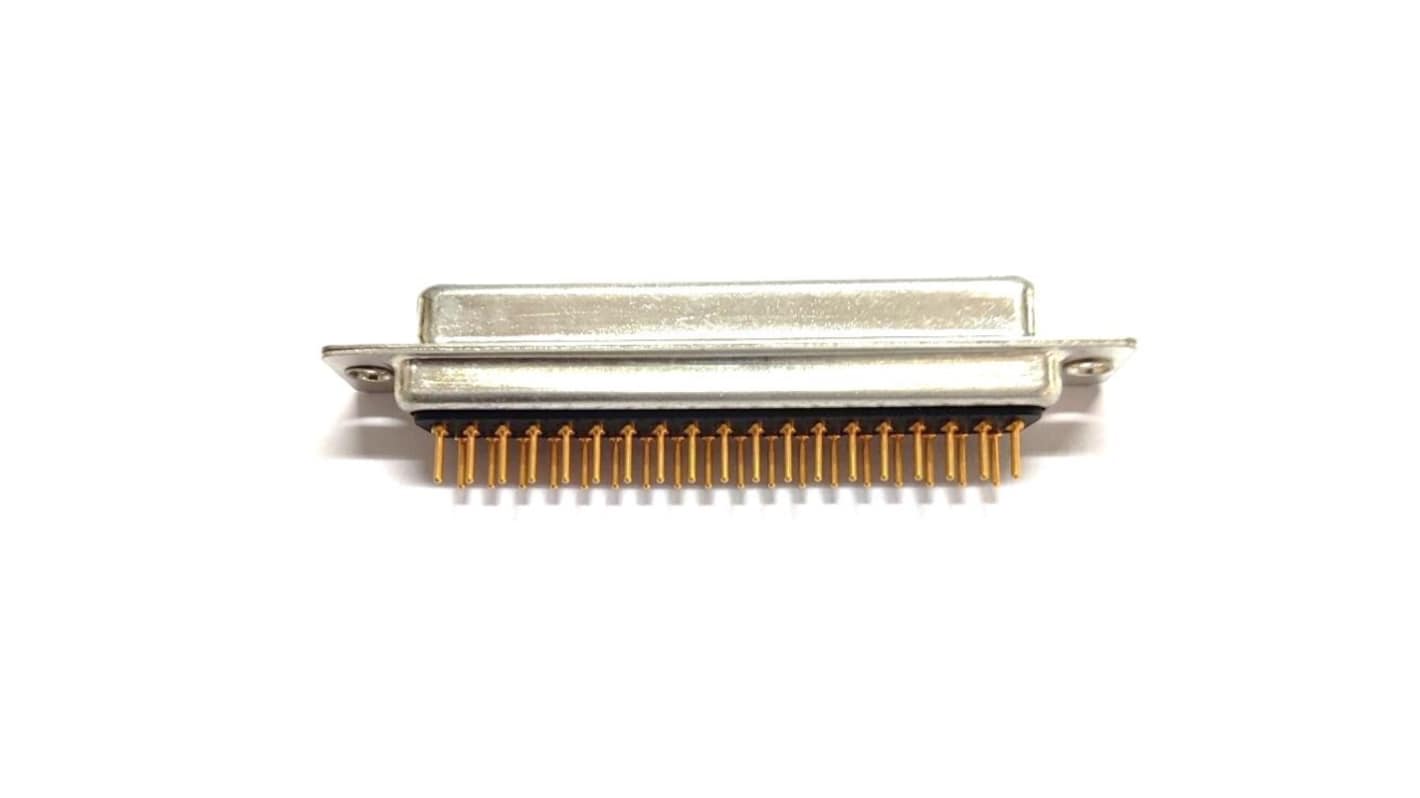 RS PRO 37 Way Panel Mount D-sub Connector Socket, with Panel