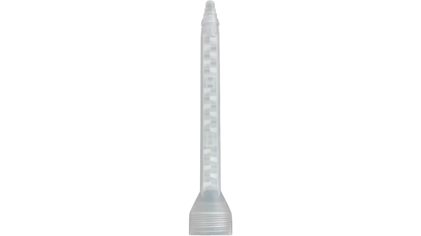 RS PRO Mixer Nozzle, 200ml Threaded 18 Mixing elements 143mm