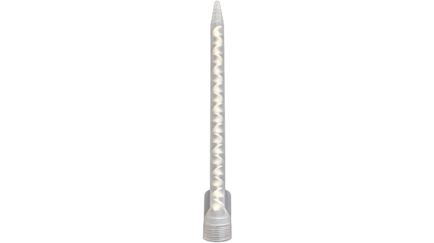 RS PRO Mixer Nozzle, 400ml Threaded 18 Mixing elements 226mm