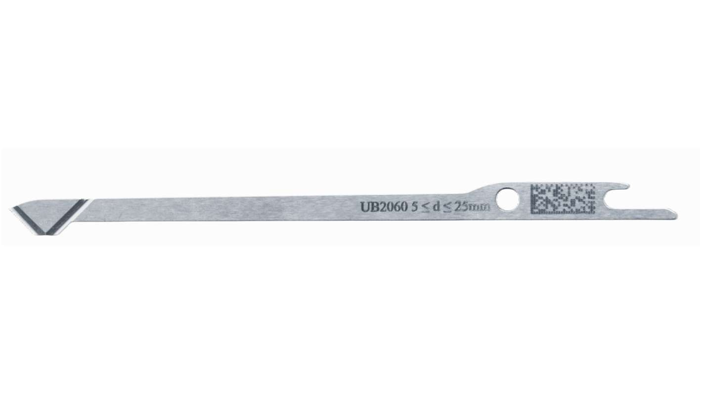 Noga UBURR Series Cone Deburring Blade, HSS Blade, Straight Blade