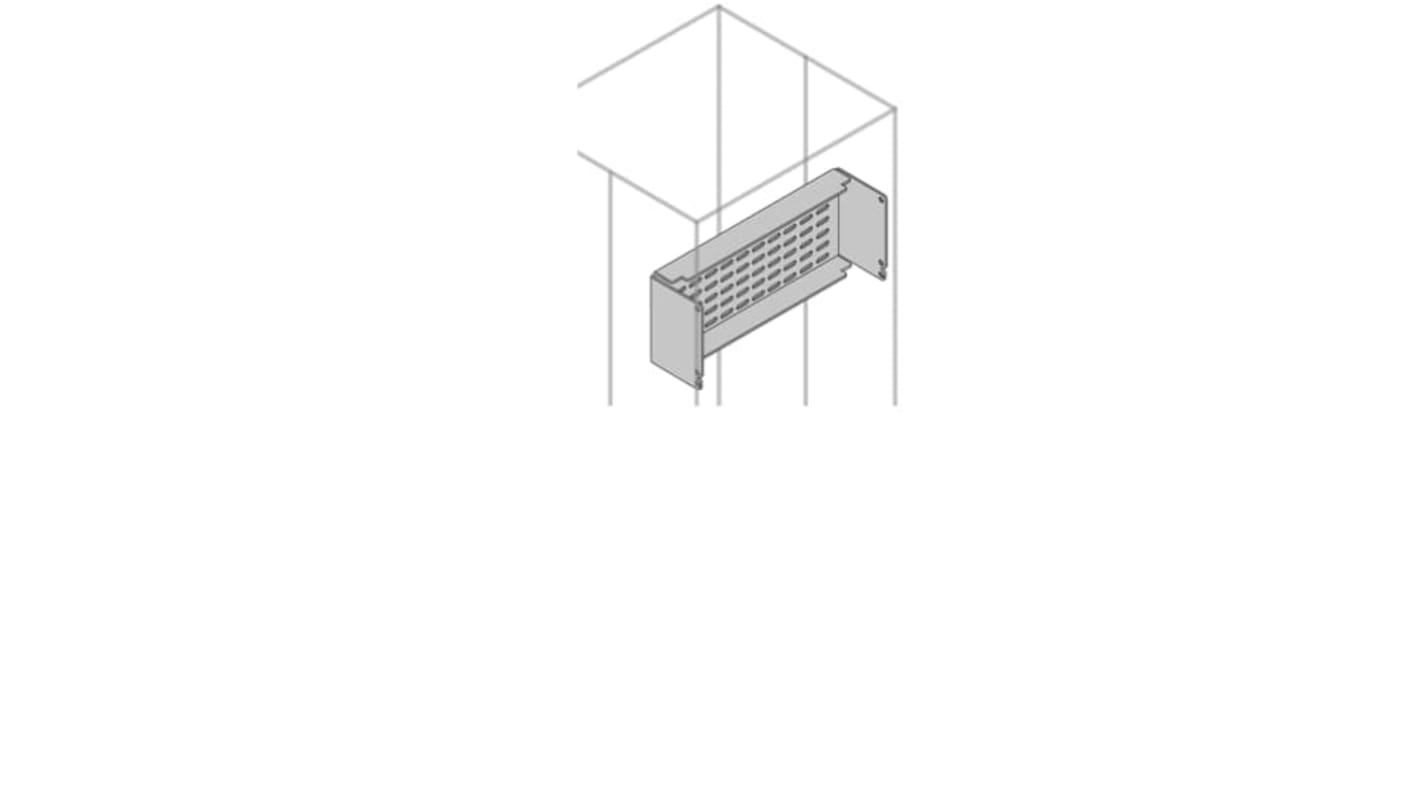 ABB PCBS Series Pickled Steel Sheet Assembly Plate for Use with Modular Boards - System Pro E Power, 800 x 800 x 250mm