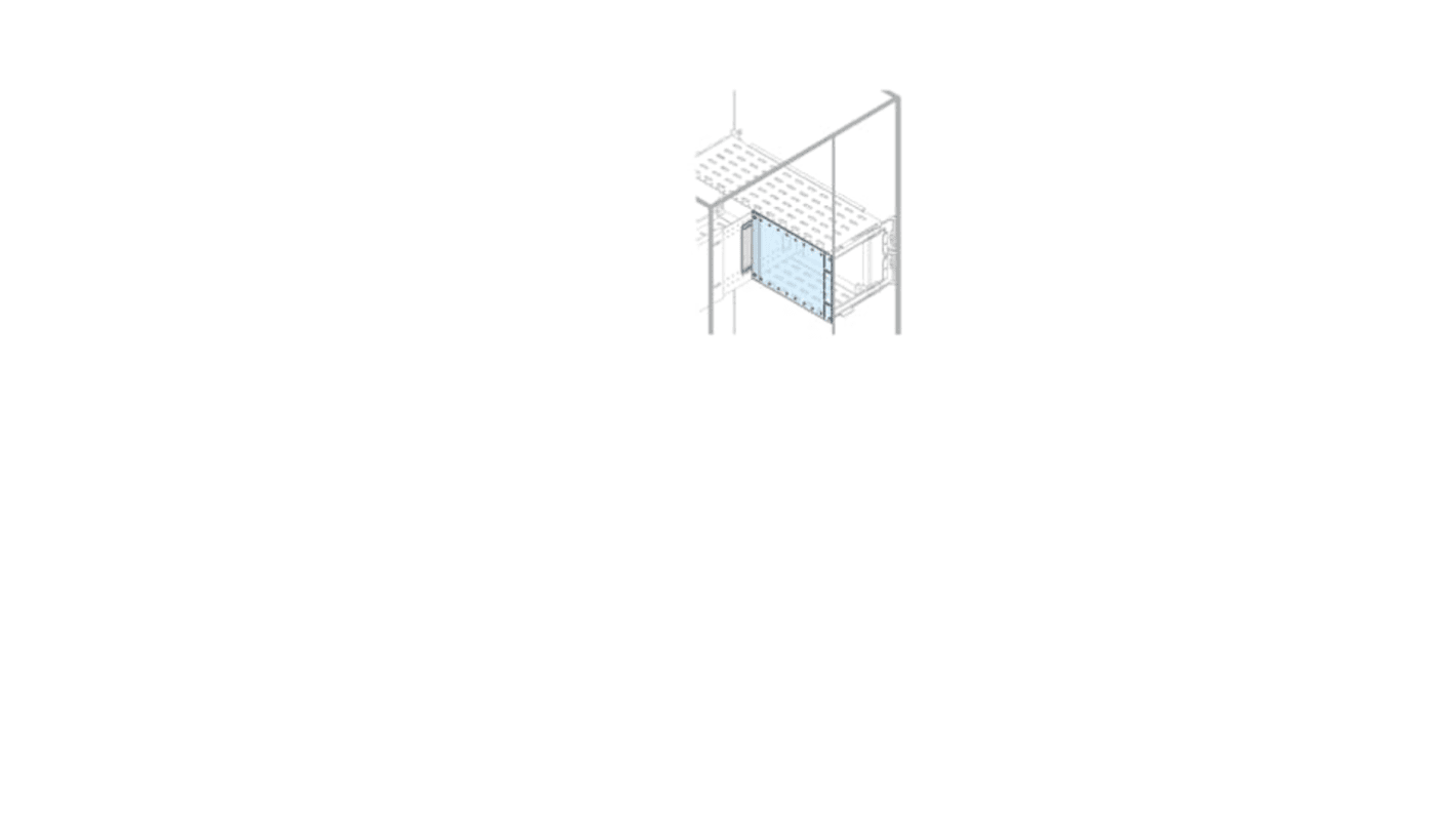 ABB PCVS Series Polycarbonate Assembly Plate for Use with Modular Boards - System Pro E Power, 40 x 290 x 15mm