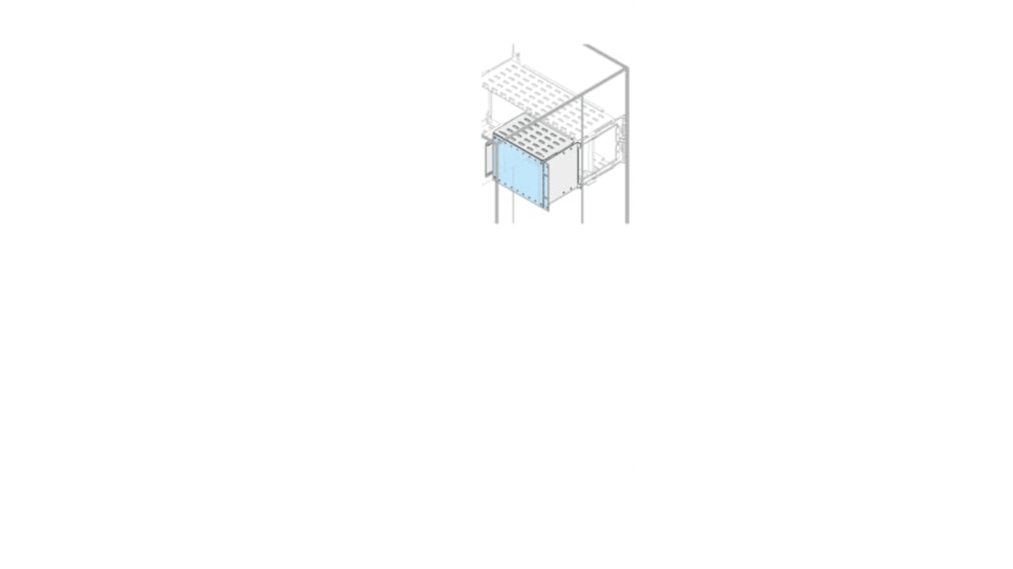 ABB PCVS Series Pickled Steel Sheet Assembly Plate for Use with Modular Boards - System Pro E Power, 342.1 x 340 x 15mm