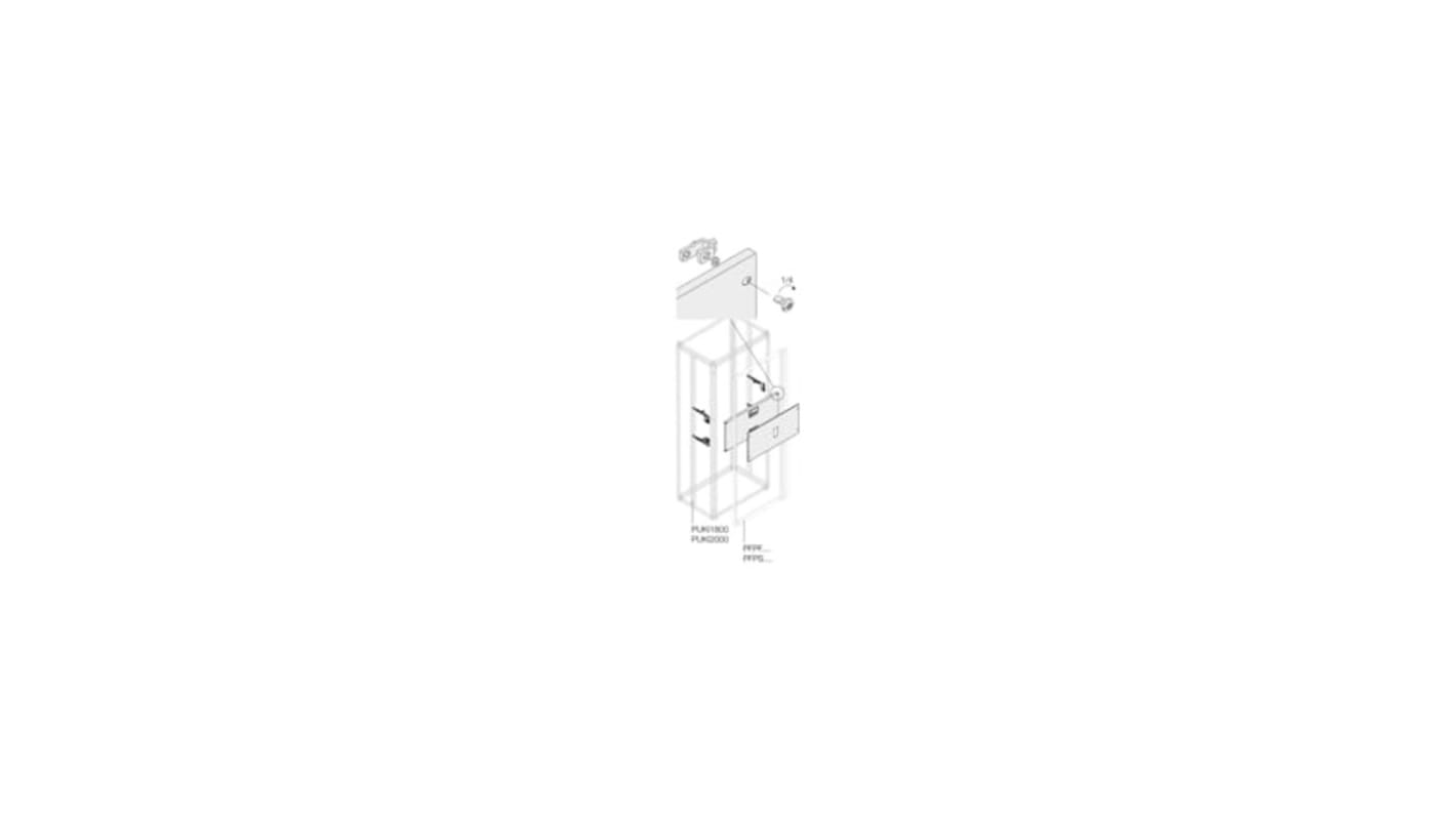 ABB Pickled Steel Sheet Assembly Kit for Use with Main Distribution Boards, 400 x 300 x 400mm