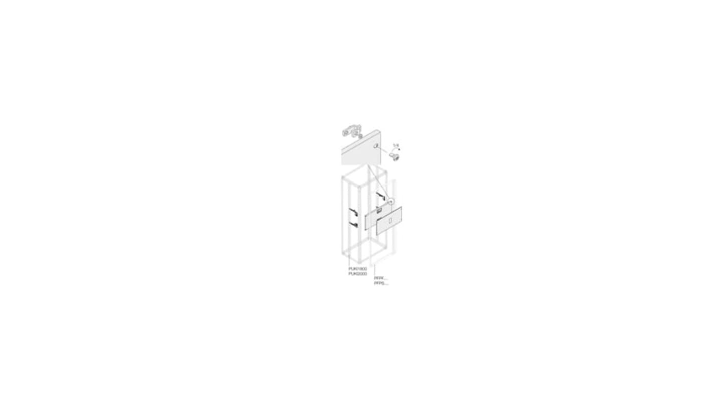 ABB Pickled Steel Sheet Assembly Kit for Use with Main Distribution Boards, 400 x 350 x 400mm