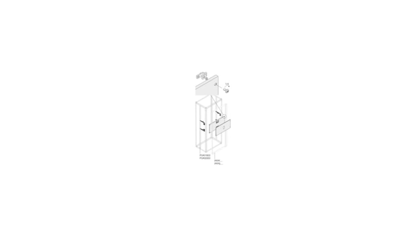 ABB Pickled Steel Sheet Assembly Kit for Use with Main Distribution Boards, 600 x 450 x 600mm