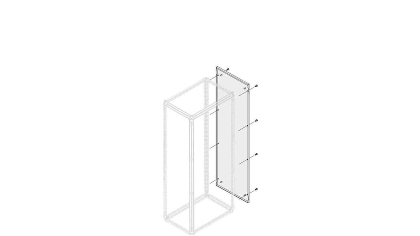 ABB 1STQ Series Pickled Steel Sheet Side Panel for Use with Modular Boards - System Pro E Power, 2000 x 700mm