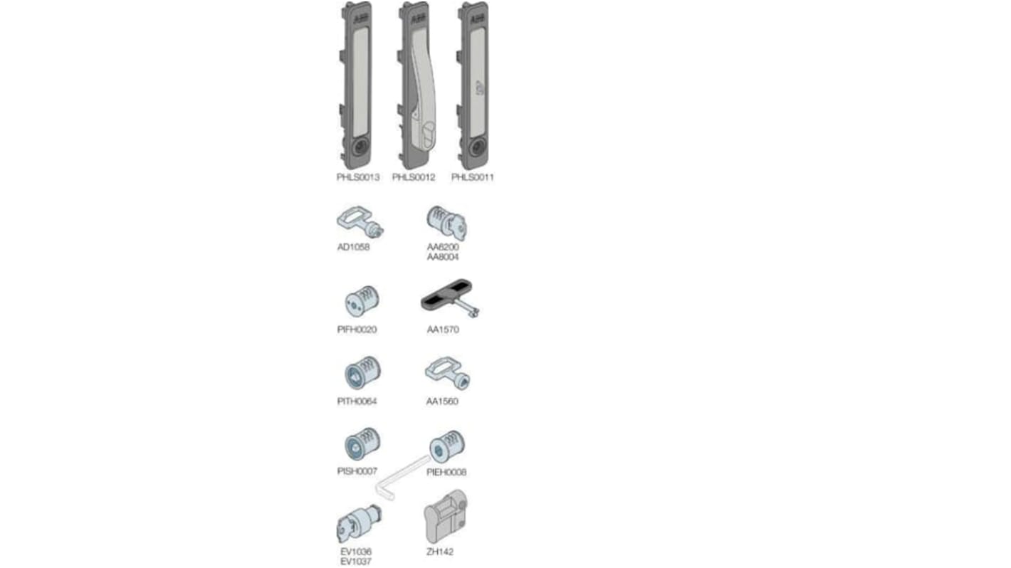 ABB Metal Adapter for Use with Main Distribution Boards, 20 x 25 x 0.02mm