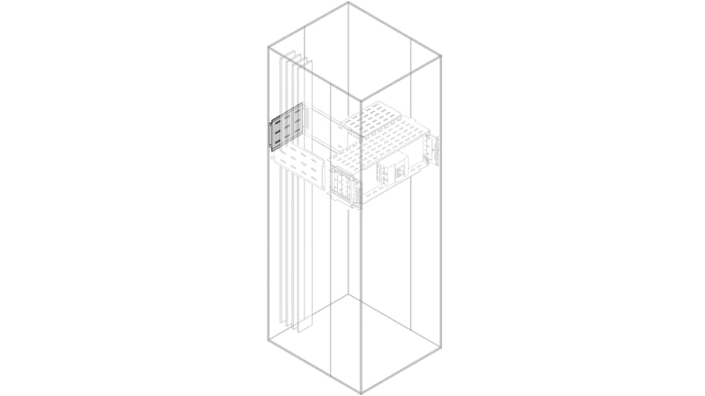 ABB PRVS Series Pickled Steel Sheet Assembly Plate for Use with Modular Boards - System Pro E Power, 218 x 315 x 20mm