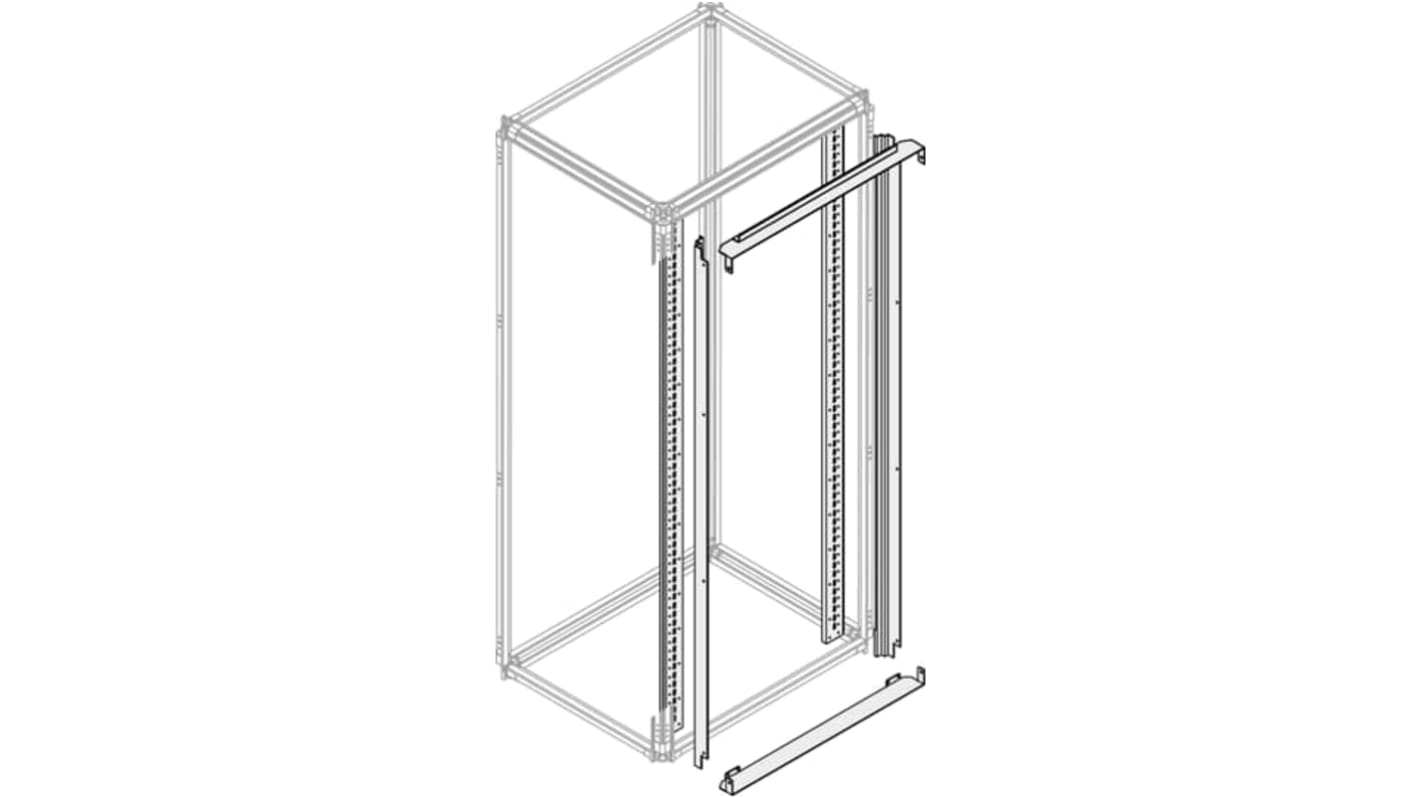 ABB Pickled Steel Sheet Support Frame, 1.003m W, 1798mm H, 14mm L For Use With PFFA1810