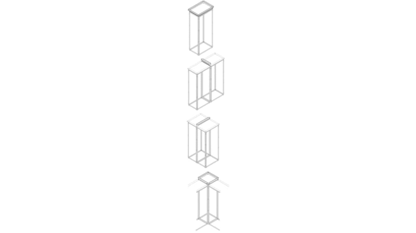 ABB 1STQ Series Sheet Steel Galvanised Top/Bottom Cover for Use with Modular Boards - System Pro E Power