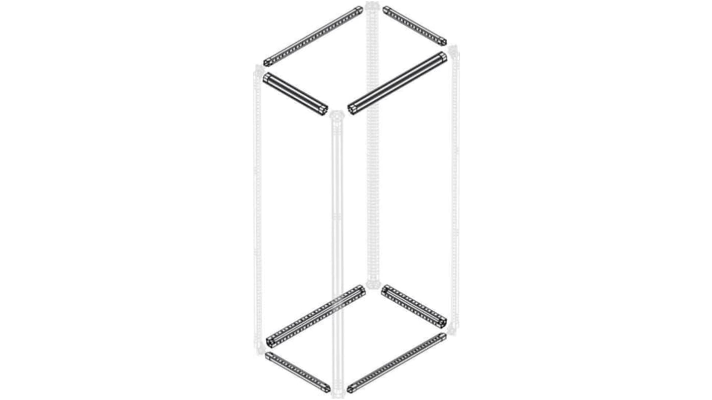 ABB PCFM Series Galvanised Steel Crosspiece, 47.5mm W, 900mm H, 47.5mm L For Use With PCFM0900