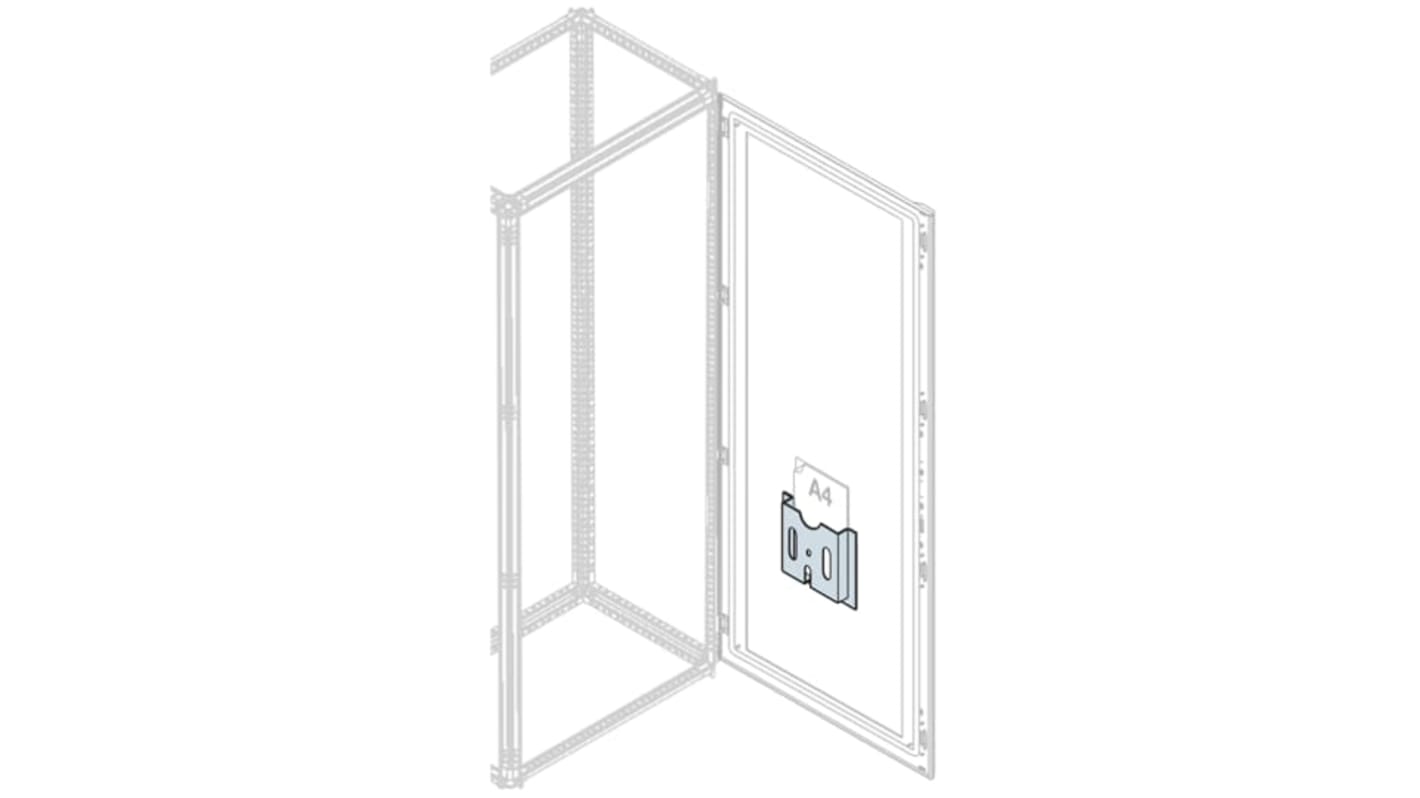 ABB 1STQ Series Plastic Document Pocket for Use with Modular Boards - System Pro E Power, 235 x 25 x 265mm