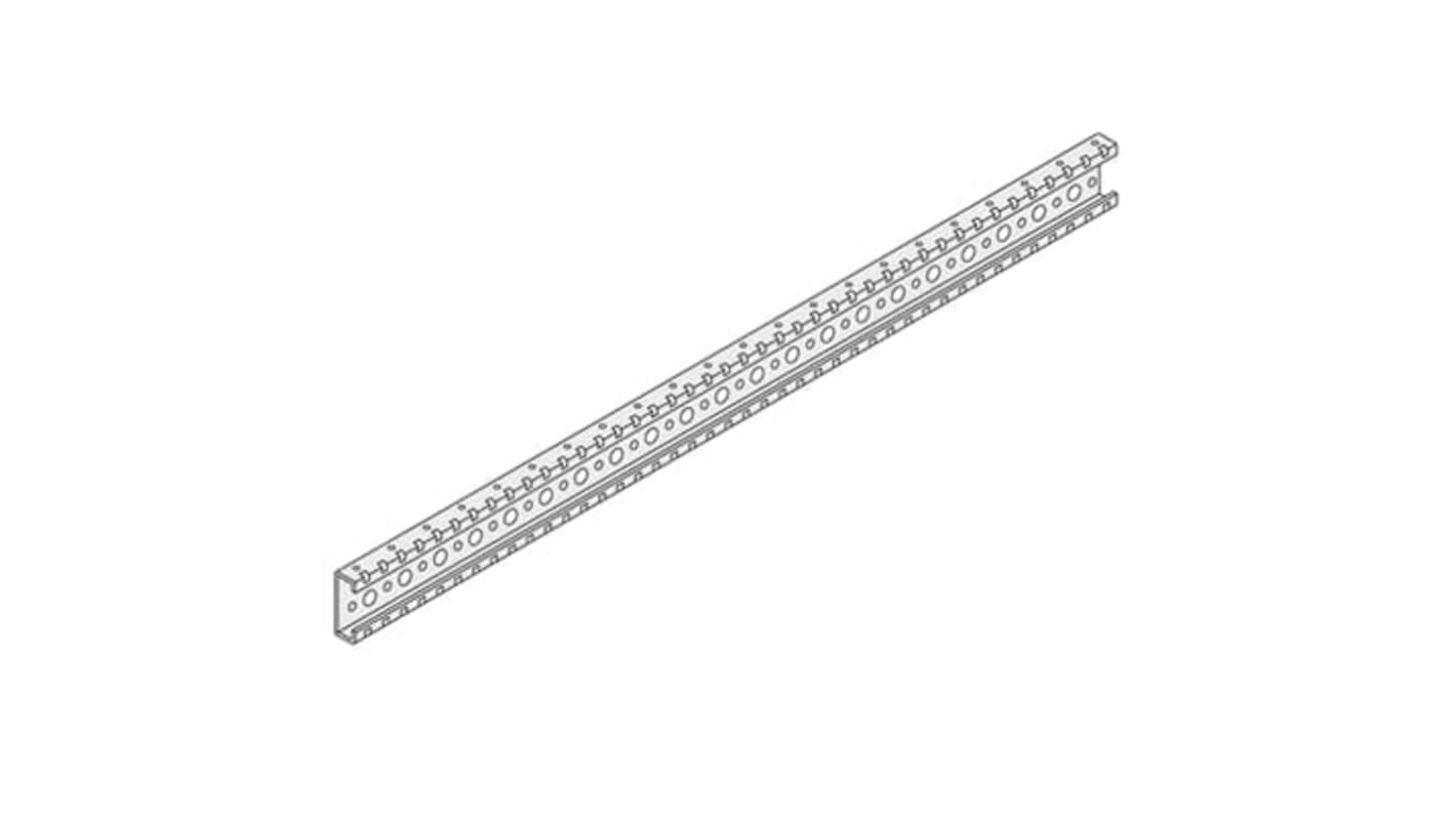 ABB PCRS Series Stainless Steel Crosspiece, 1.238m W, 48mm H, 47.5mm L For Use With PCRS1238