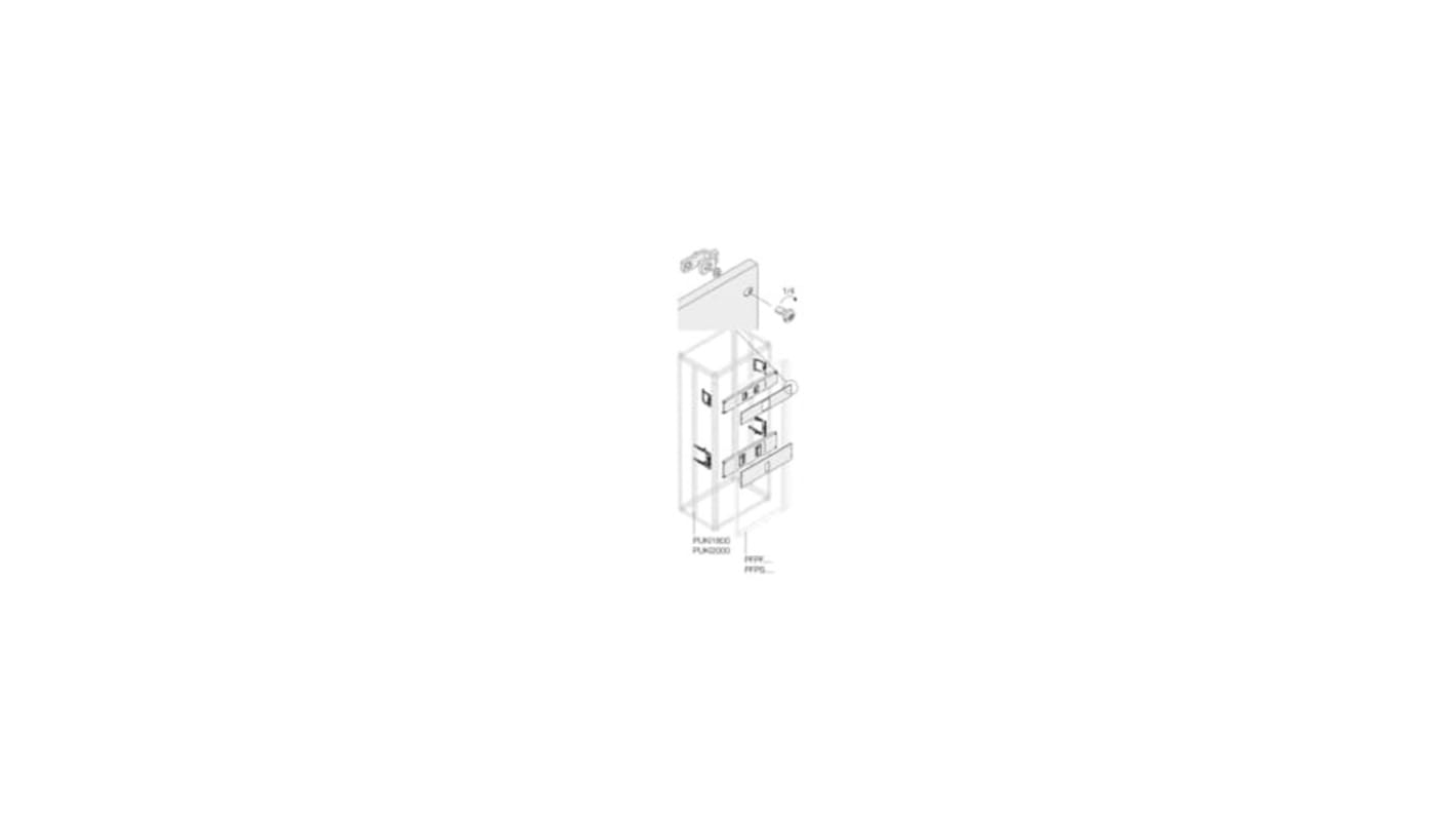 ABB Pickled Steel Sheet Assembly Kit for Use with Main Distribution Boards, 400 x 250 x 400mm