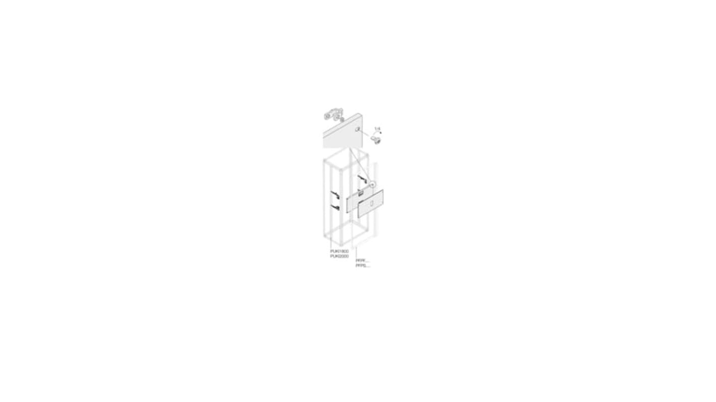 ABB Pickled Steel Sheet Assembly Kit for Use with Main Distribution Boards, 400 x 400 x 400mm