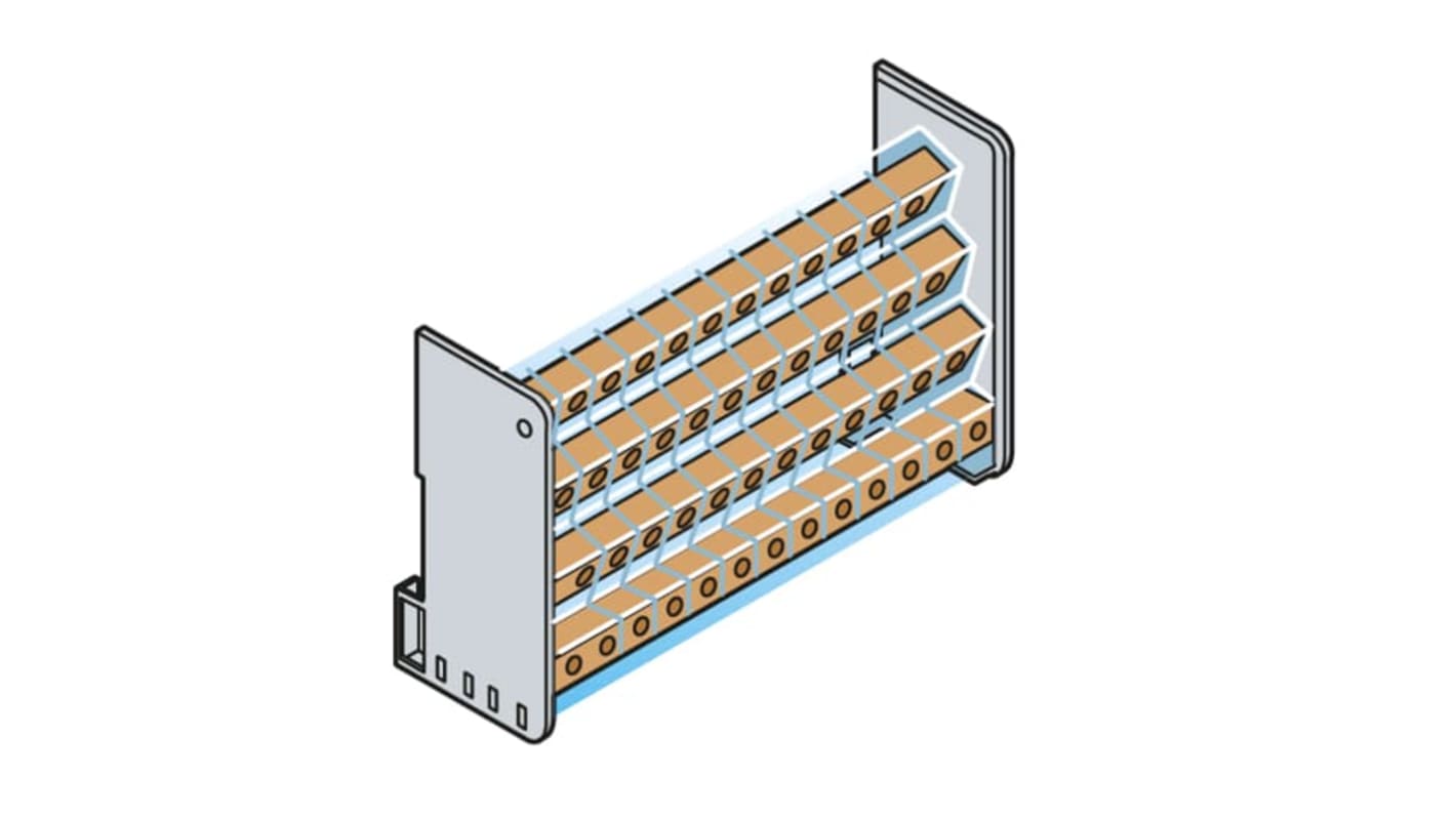 ABB AD1029 Series Terminal Box, IP20, 96x126x48mm