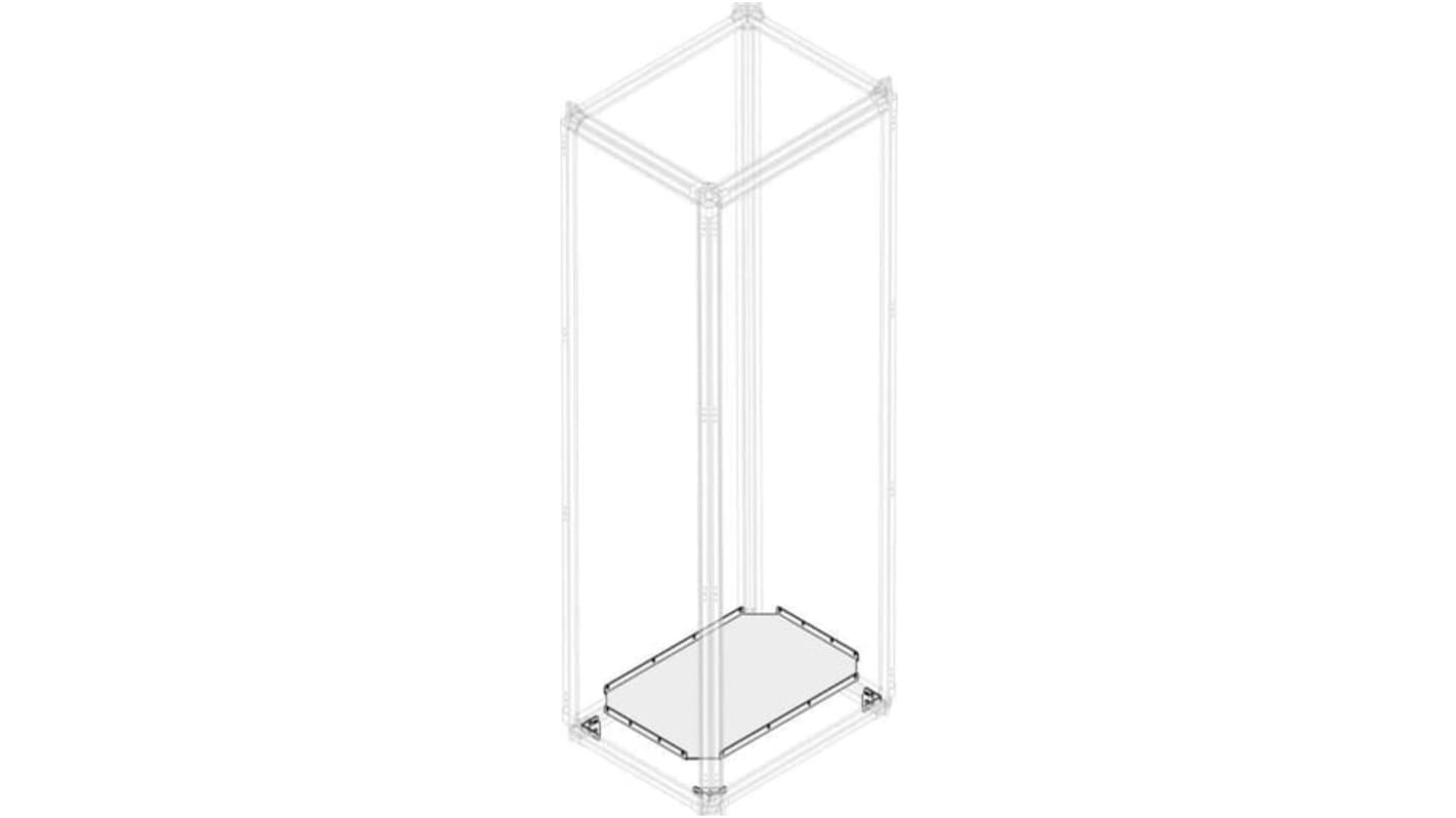 ABB 1STQ Series Pickled Steel Sheet Base Panel for Use with Modular Boards - System Pro E Power, 300 x 500mm