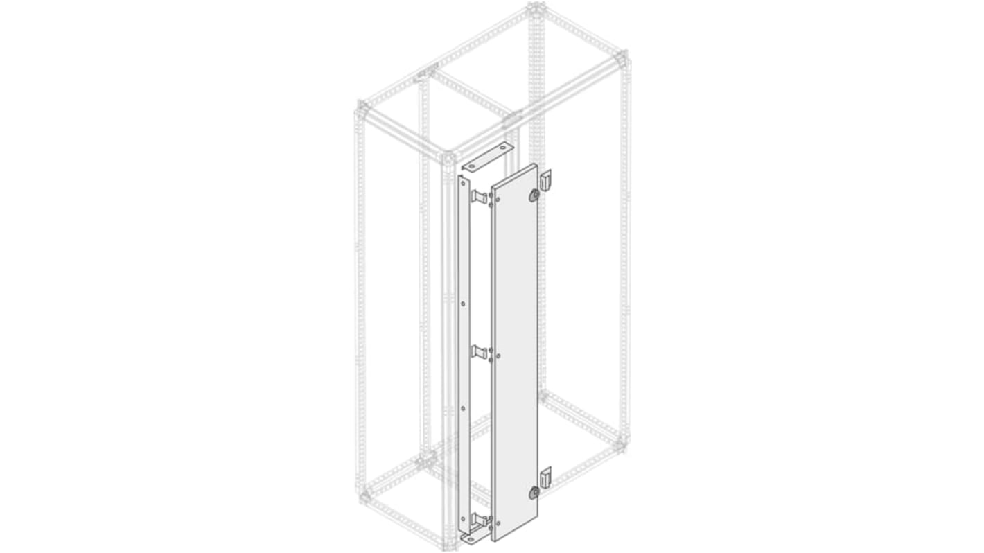 ABB PDCB Series Lockable Pickled Steel Sheet RAL 7035 Opaque, 2000mm H, 400mm W, 12mm L for Use with PDCB2040