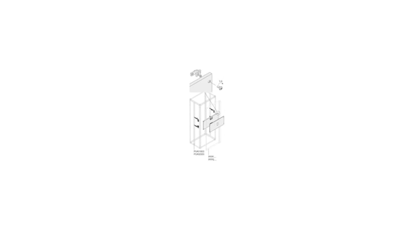 ABB Pickled Steel Sheet Assembly Kit for Use with Main Distribution Boards, 800 x 300 x 800mm