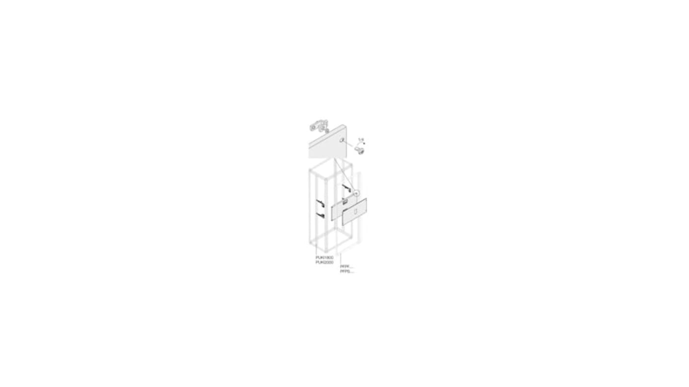 ABB Pickled Steel Sheet Assembly Kit for Use with Main Distribution Boards, 600 x 300 x 600mm