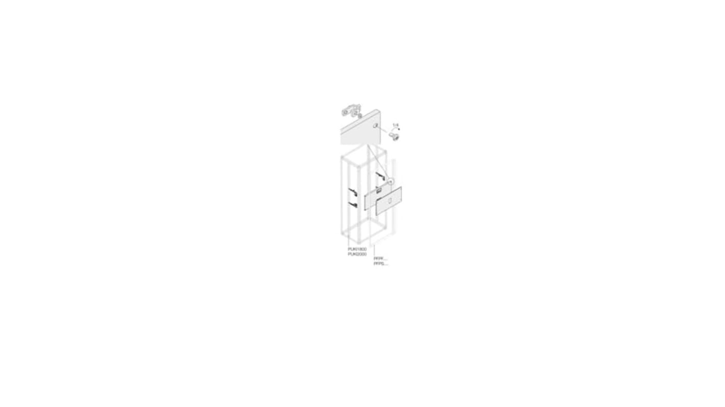 ABB Pickled Steel Sheet Assembly Kit for Use with Main Distribution Boards, 600 x 350 x 600mm