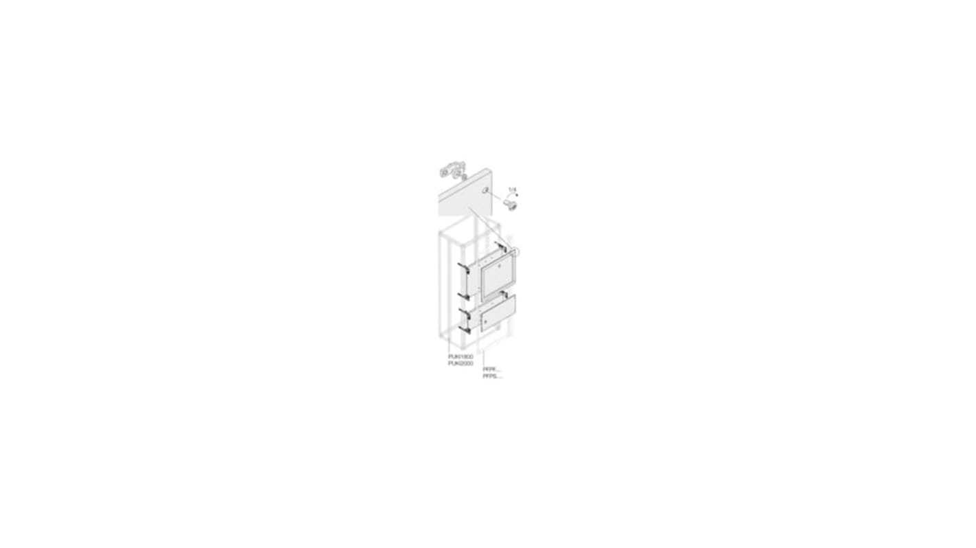 ABB 1STQ Series Pickled Steel Sheet Installation Kit for Use with Modular Boards - System Pro E Power, 250 x 600mm