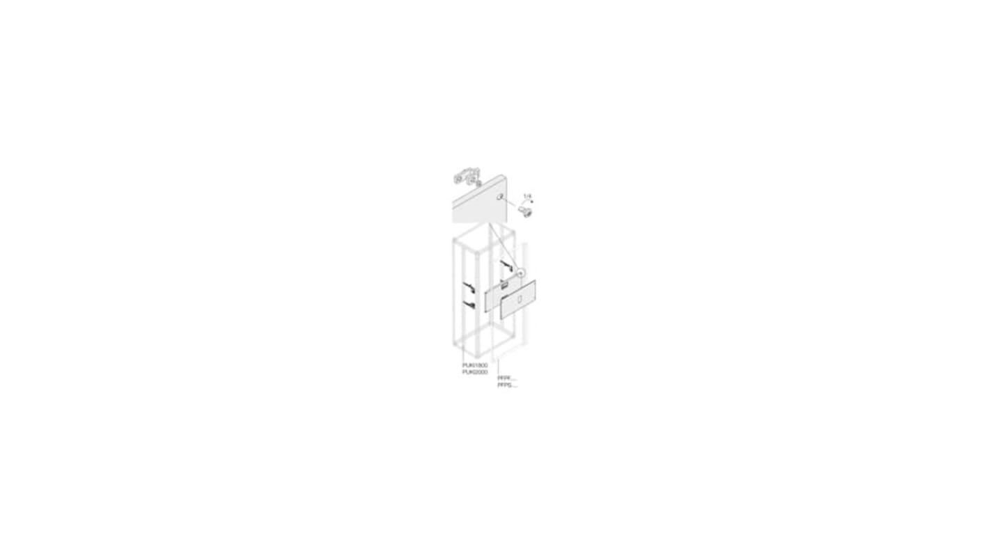ABB Pickled Steel Sheet Assembly Kit for Use with Main Distribution Boards, 800 x 350 x 800mm