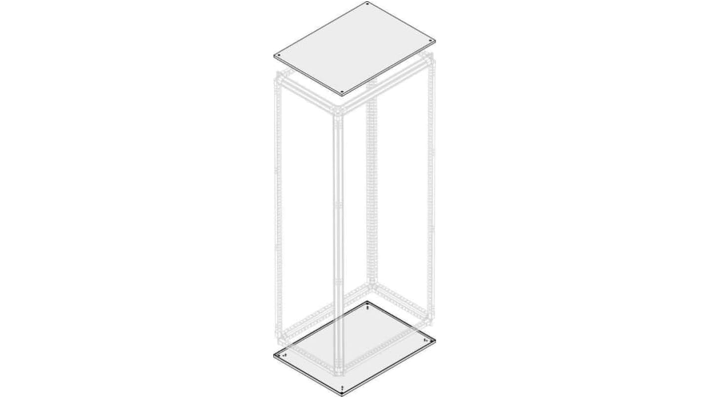 ABB 1STQ Series Pickled Steel Sheet Top/Bottom Cover for Use with Modular Boards - System Pro E Power, 800 x 900mm