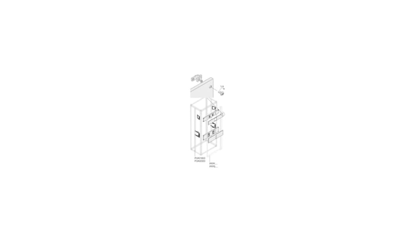 ABB Pickled Steel Sheet Assembly Kit for Use with Main Distribution Boards, 800 x 250 x 800mm